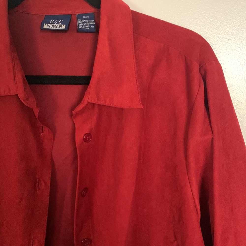 🤎Red shacket - Picture 2 of 3